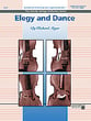 Elegy and Dance Orchestra sheet music cover